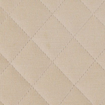 Chanel Jumbo Classic Single Flap Bag aus Jersey mit silberfarbenen Beschlägen