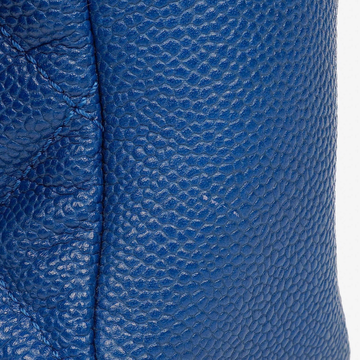 Chanel Jumbo Single Flap Tasche aus gestepptem Caviar-Leder mit silberfarbener Hardware