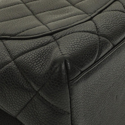 Chanel Kelly Schwarze Stepp-Caviar-Leder-Top-Handle-Tasche mit 24K vergoldeten Beschlägen, 1996-1997