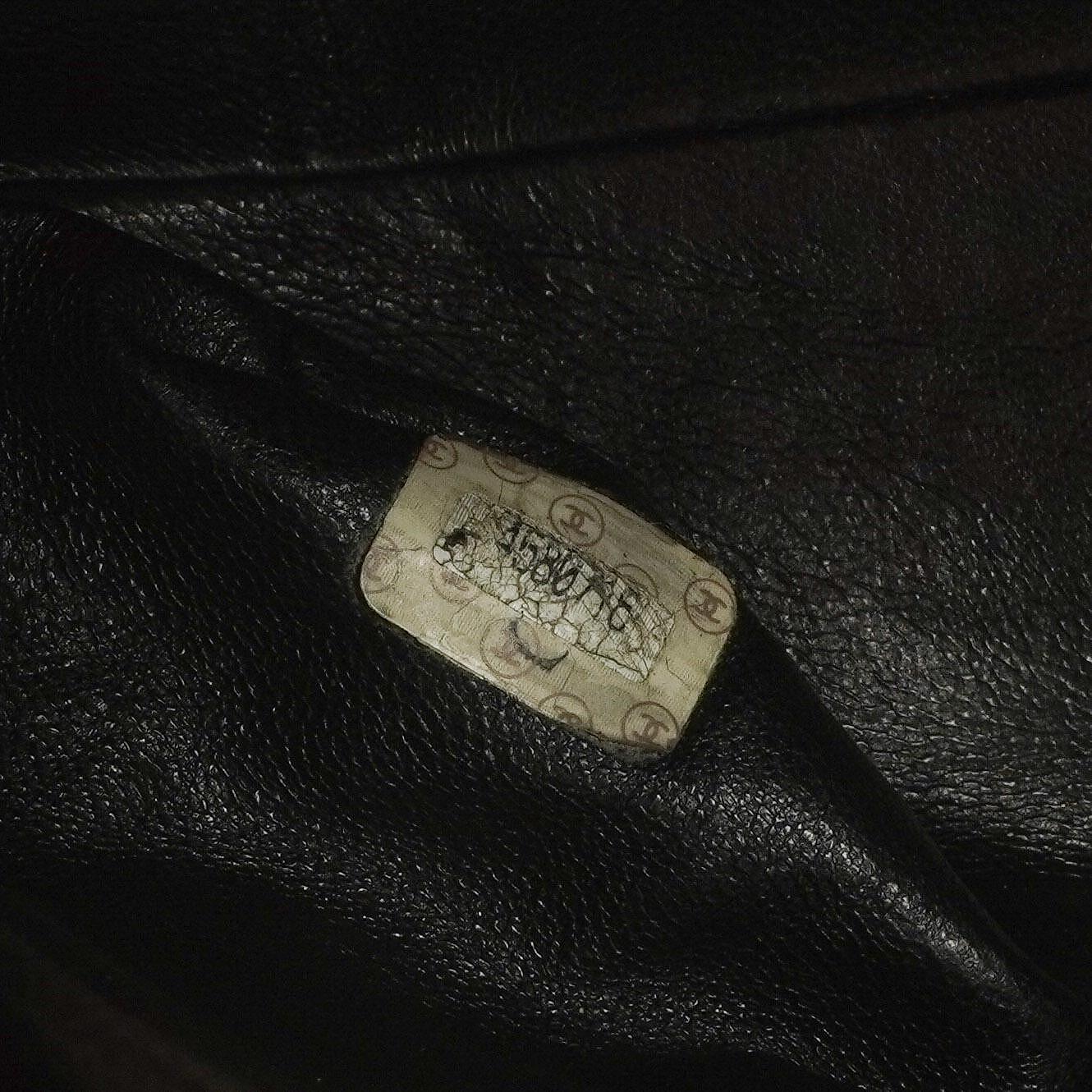 Chanel Kelly Schwarze Stepp-Caviar-Leder-Top-Handle-Tasche mit 24K vergoldeten Beschlägen, 1996-1997