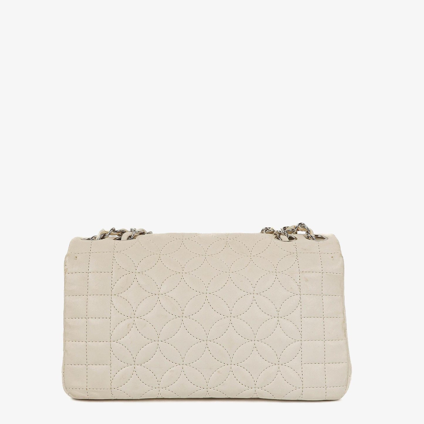 Chanel Lady Graphic Flap Tasche aus gestepptem Leder