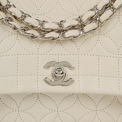 Chanel Lady Graphic Flap Tasche aus gestepptem Leder