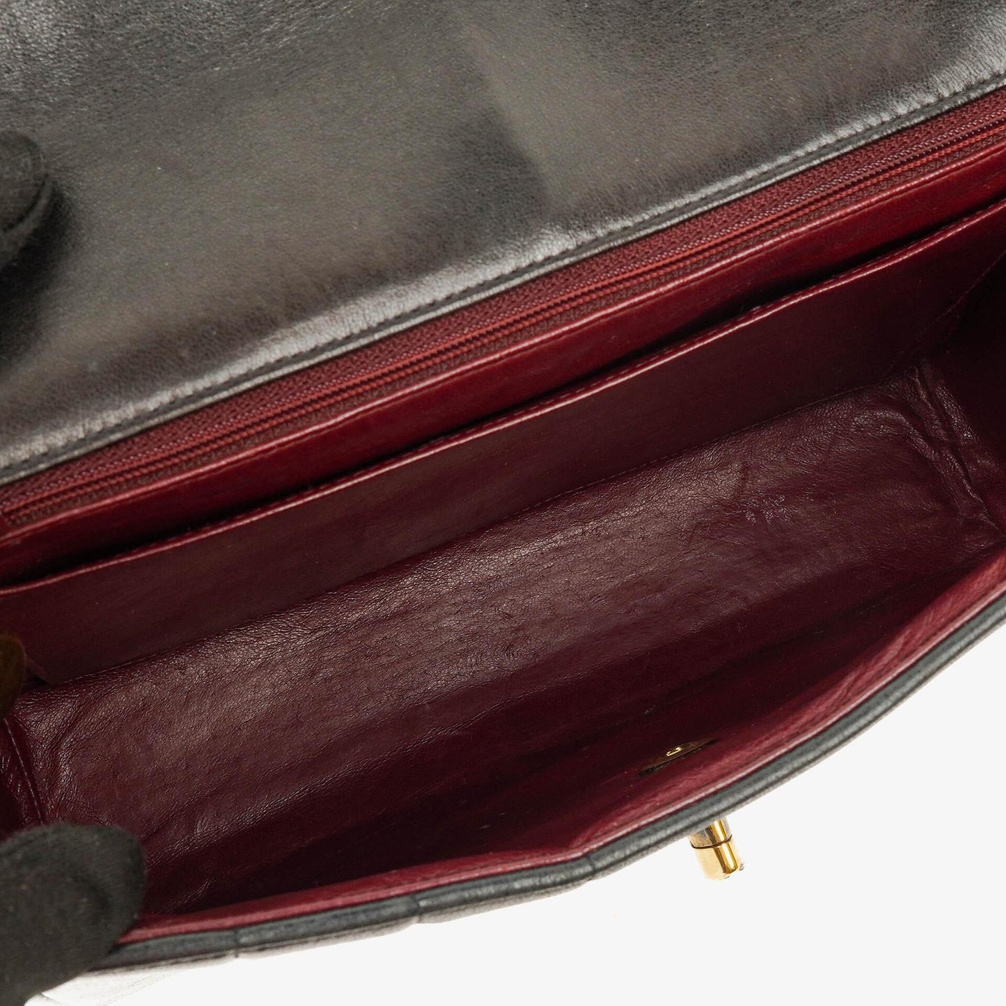 Chanel Lammleder Schwarz Vertikal Stepp Maxi CC Flap Schultertasche