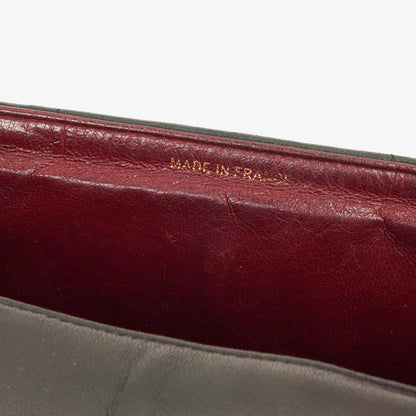Chanel Lammleder Schwarz Vertikal Stepp Maxi CC Flap Schultertasche