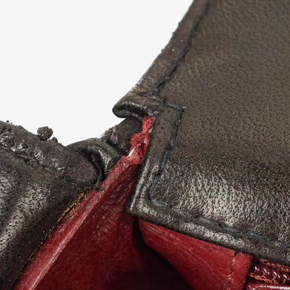 Chanel Lammleder Schwarz Vertikal Stepp Maxi CC Flap Schultertasche