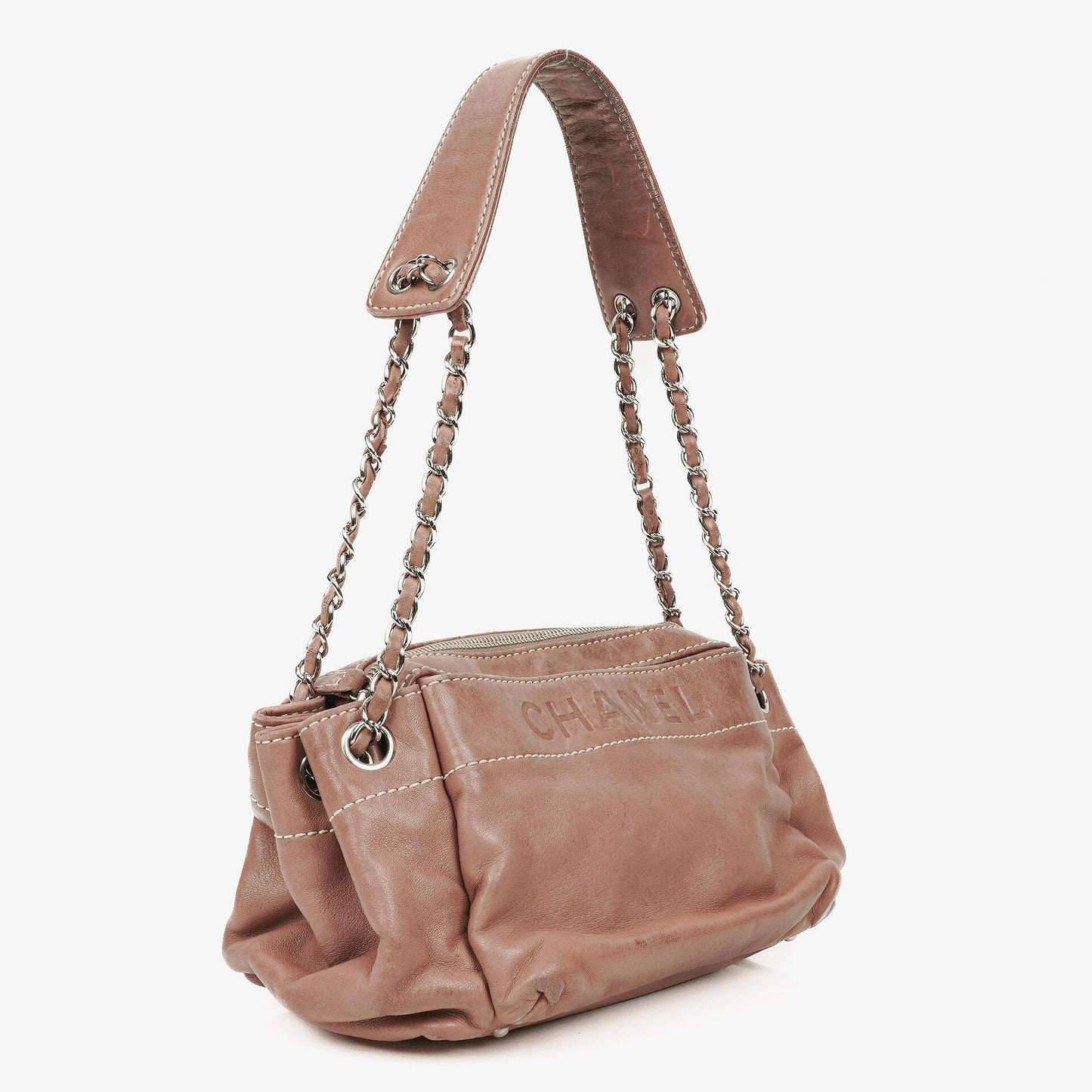 CHANEL Lax Accordion Hobo Tasche aus Lammleder
