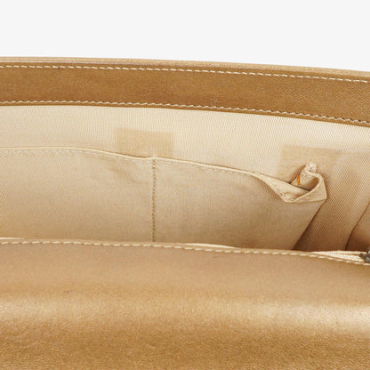 Chanel Große Boy gesteppte Flap Bag in Gold Metallic mit gealterten goldfarbenen Beschlägen