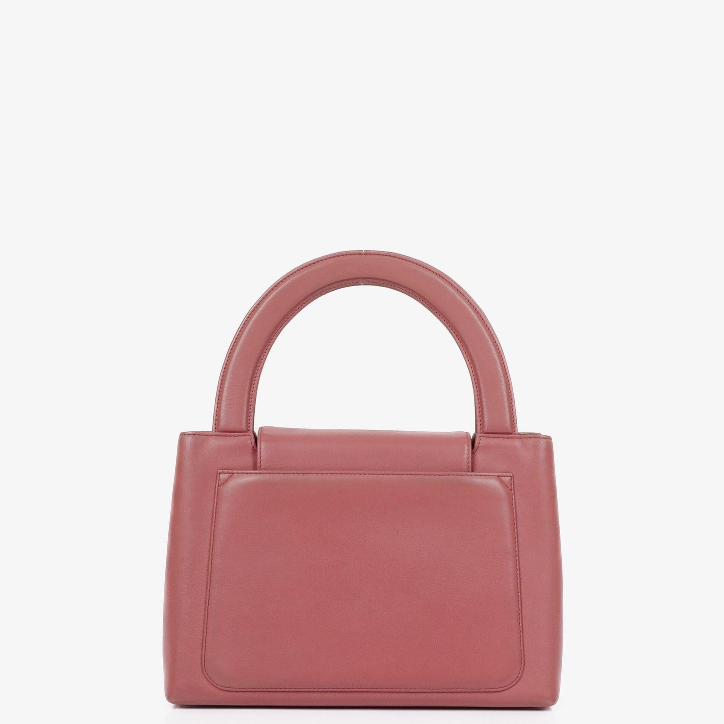 Chanel Large Kelly Einkaufstasche aus pinkem Lammleder mit 24K vergoldeter Hardware