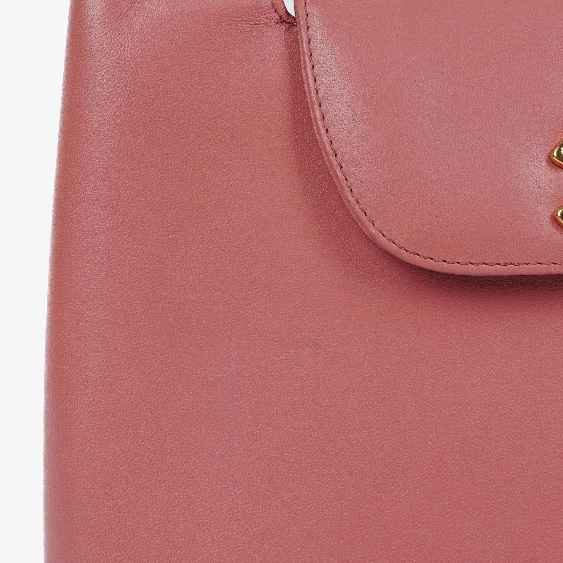 Chanel Large Kelly Einkaufstasche aus pinkem Lammleder mit 24K vergoldeter Hardware