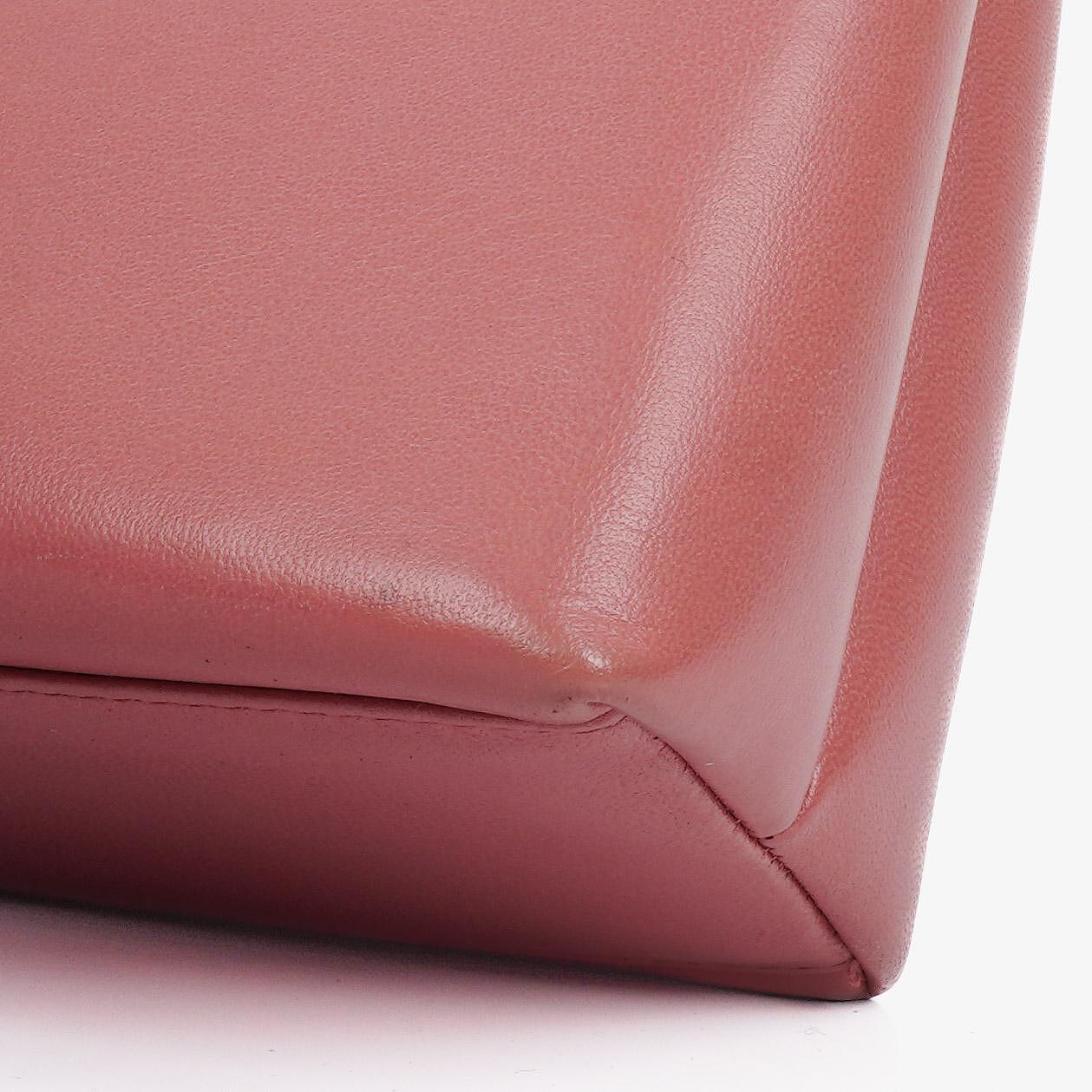 Chanel Large Kelly Einkaufstasche aus pinkem Lammleder mit 24K vergoldeter Hardware