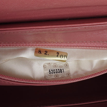 Chanel Large Kelly Einkaufstasche aus pinkem Lammleder mit 24K vergoldeter Hardware