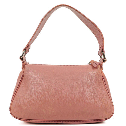 Chanel LAX Fronttasche Genarbtes Kalbsleder Schultertasche, 2003-2004