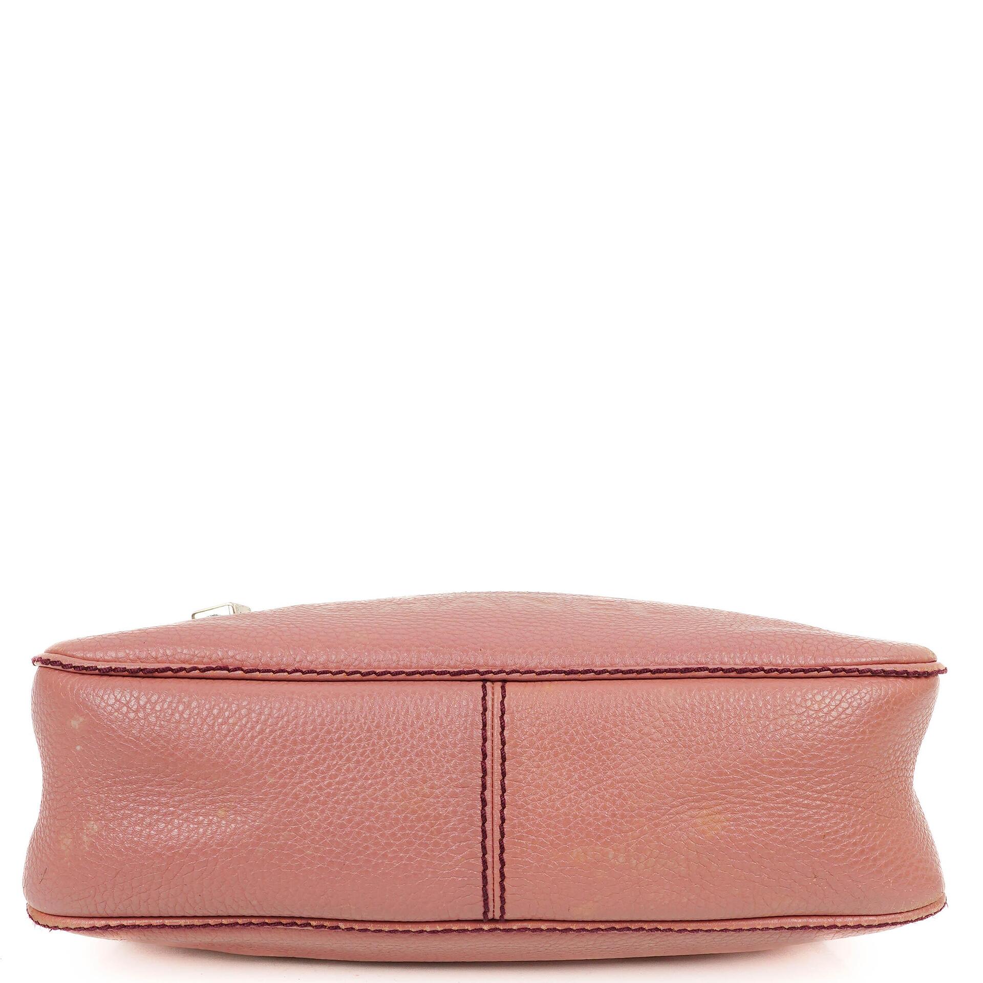 Chanel LAX Fronttasche Genarbtes Kalbsleder Schultertasche, 2003-2004