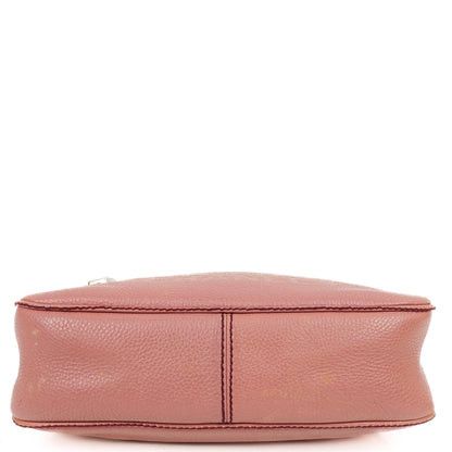 Chanel LAX Fronttasche Genarbtes Kalbsleder Schultertasche, 2003-2004