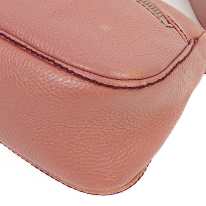 Chanel LAX Fronttasche Genarbtes Kalbsleder Schultertasche, 2003-2004