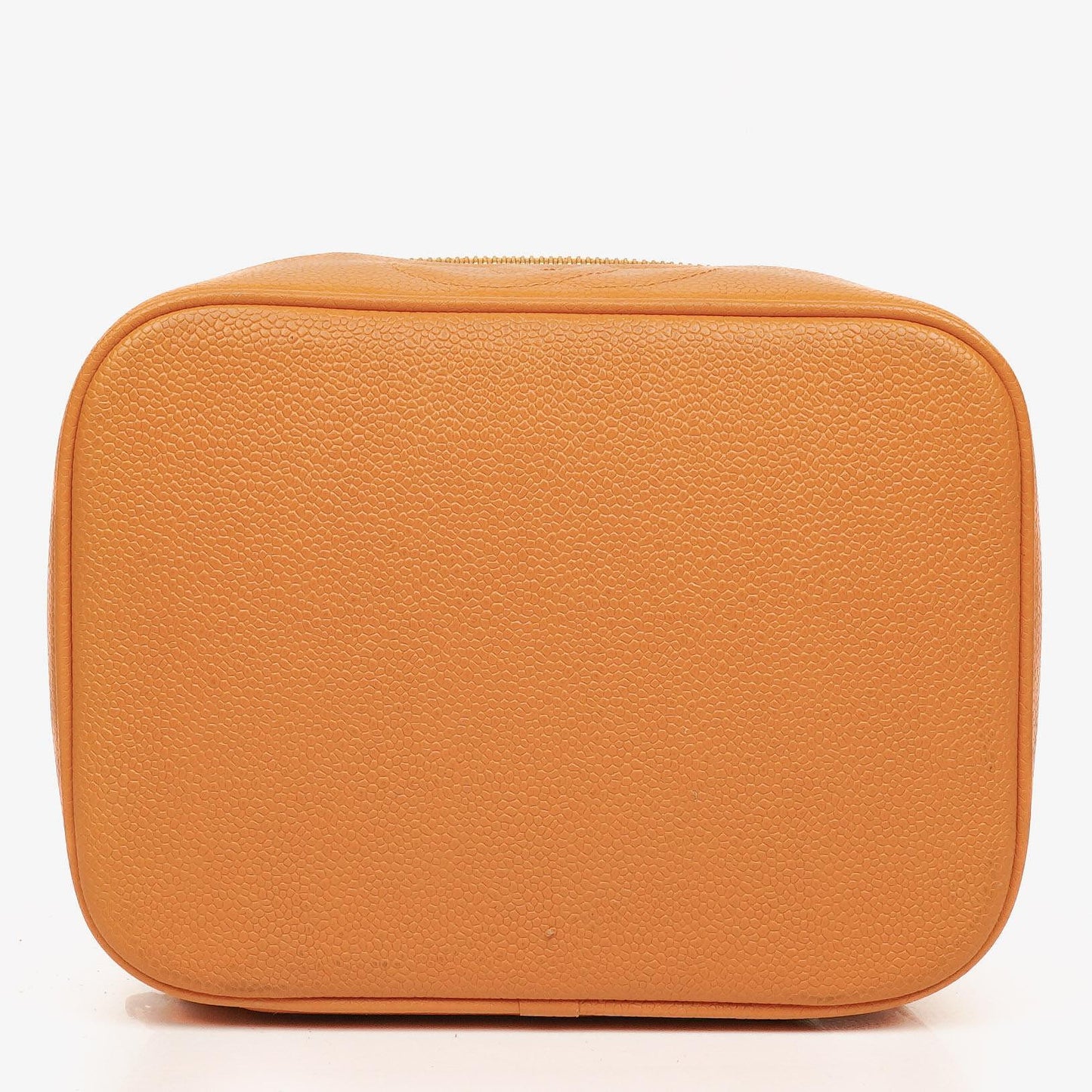 Chanel Kosmetik Vanity Case aus Leder