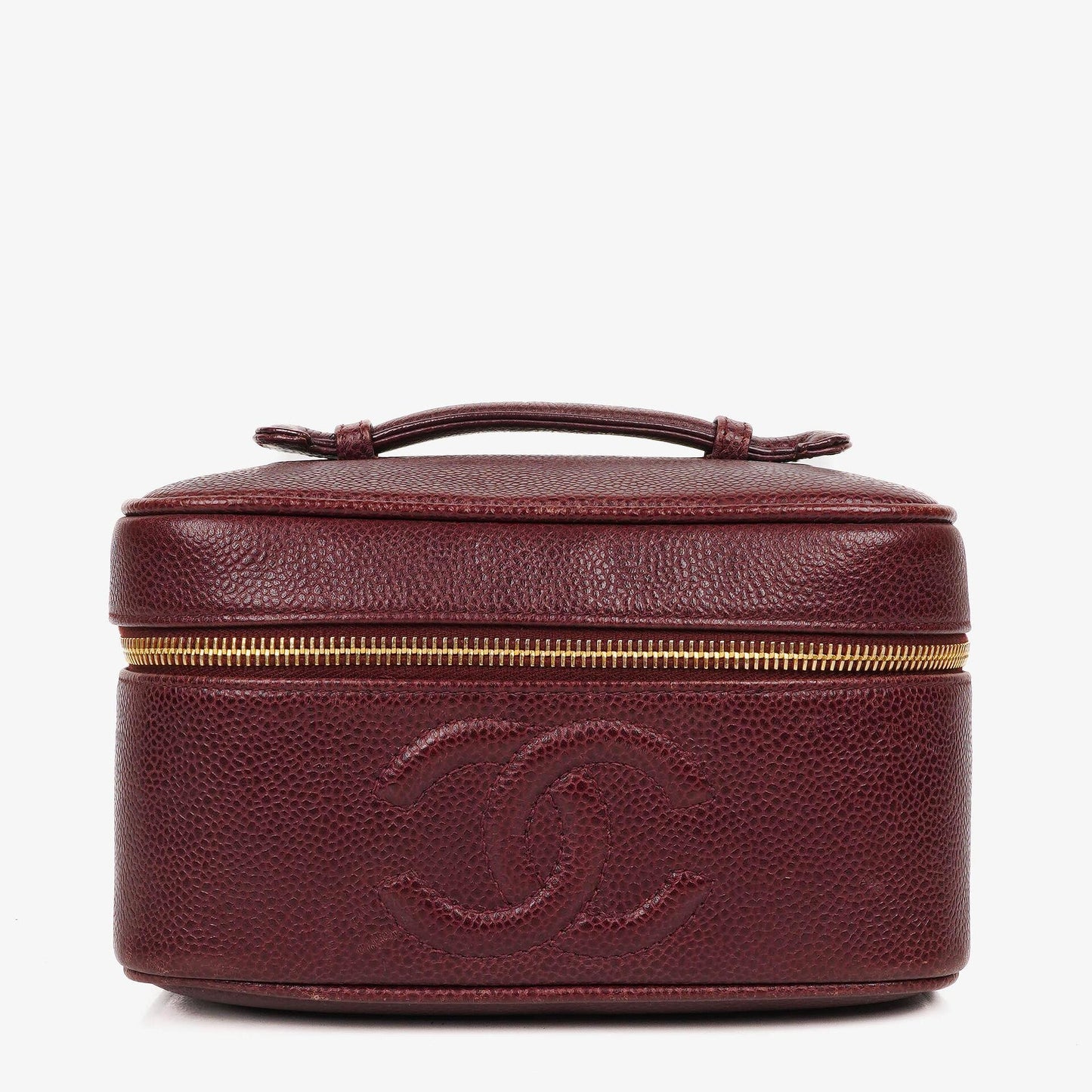 Chanel Vanity Case aus Leder