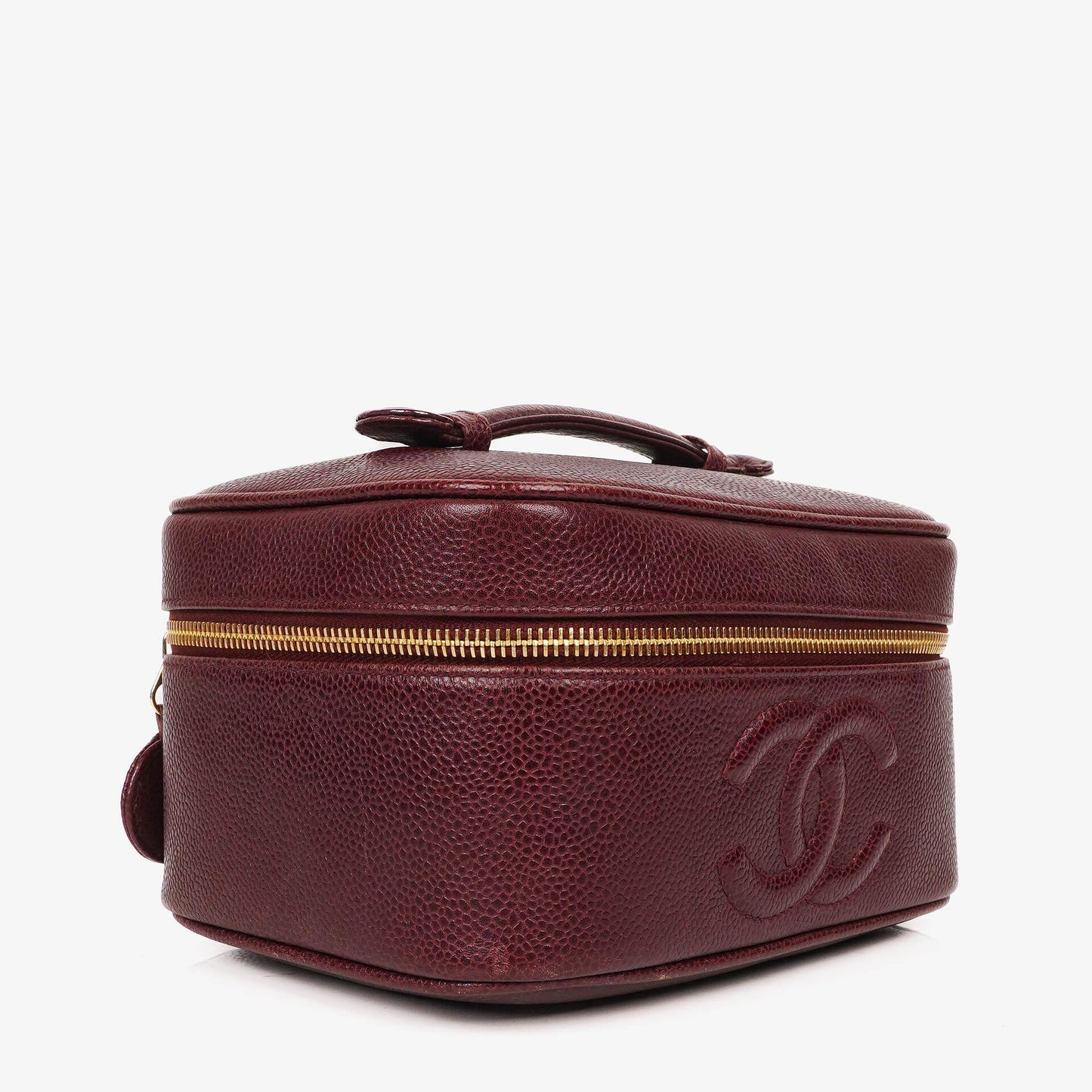 Chanel Vanity Case aus Leder