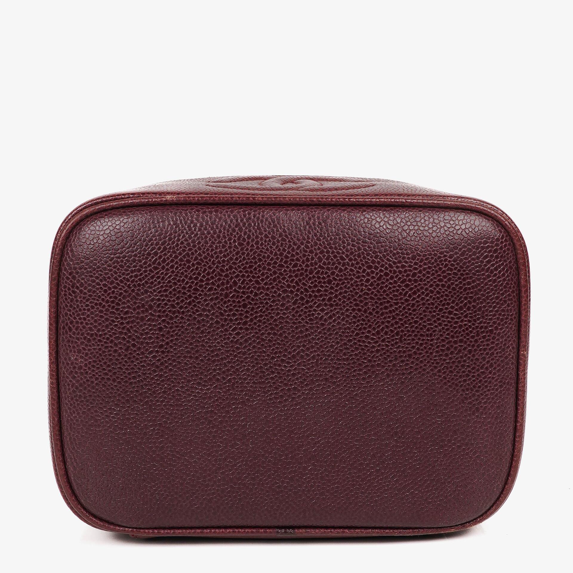 Chanel Vanity Case aus Leder