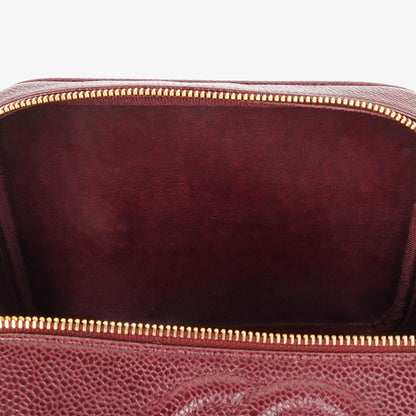 Chanel Vanity Case aus Leder