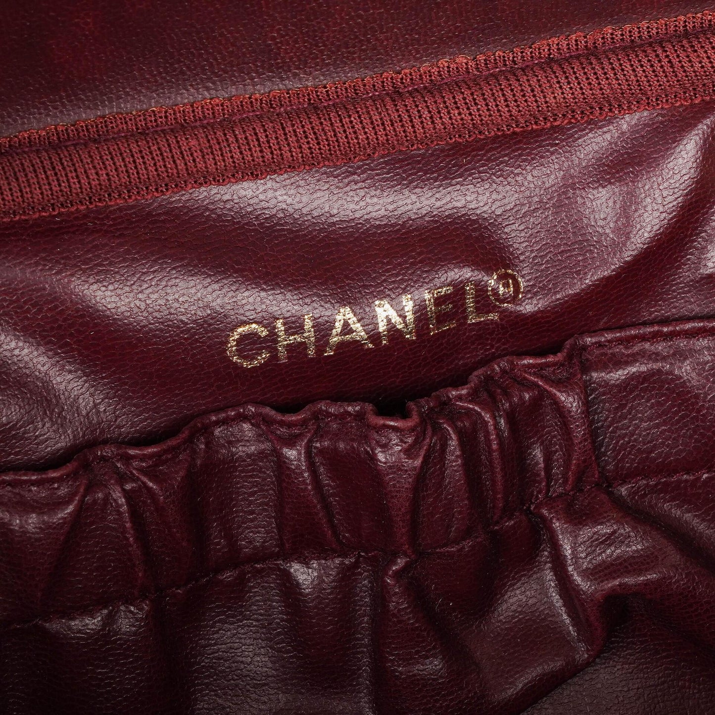 Chanel Vanity Case aus Leder