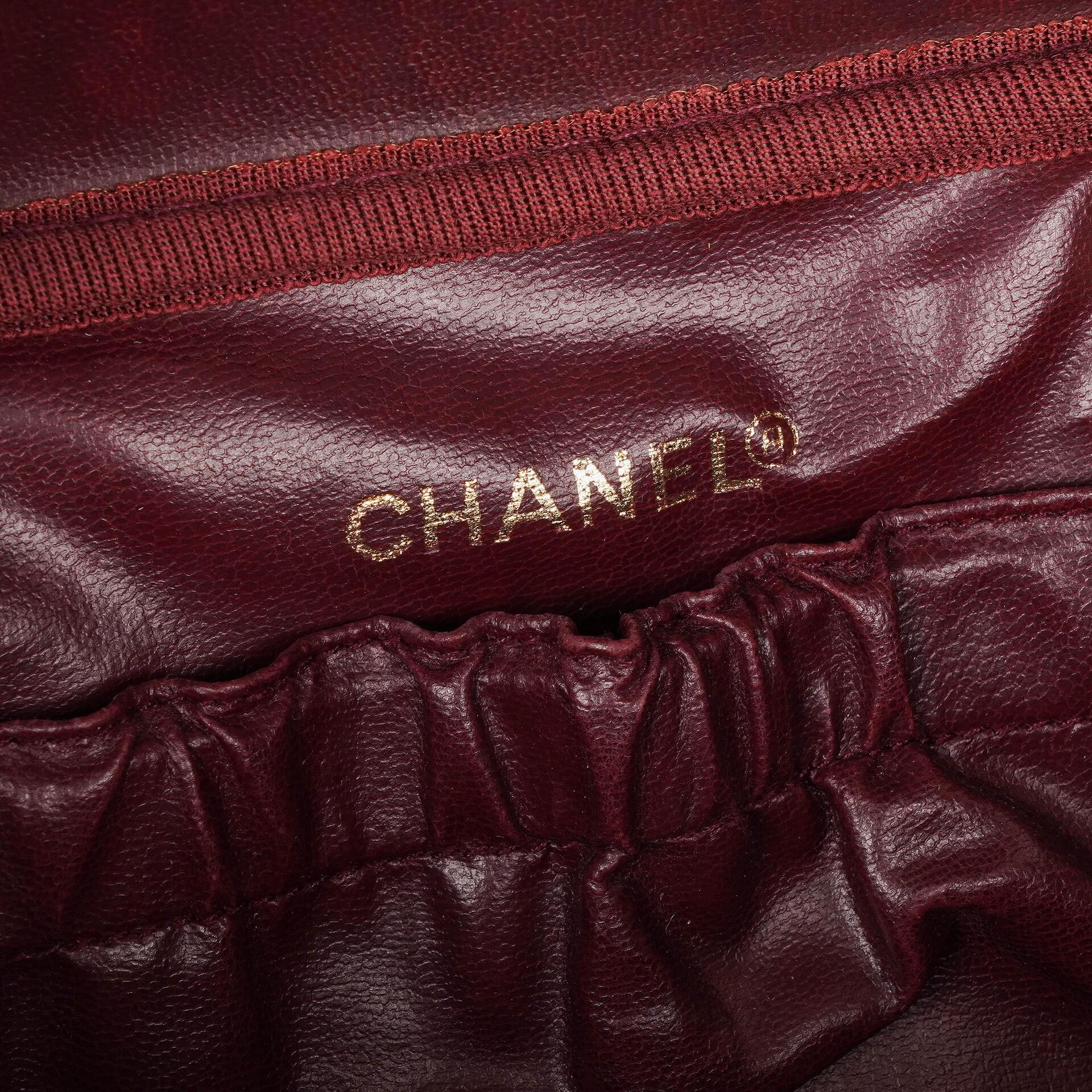 Chanel Vanity Case aus Leder
