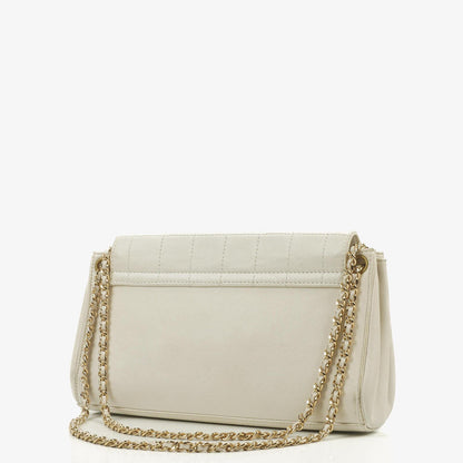Chanel Mademoiselle Lock Accordion Chocolate Bar Klappentasche