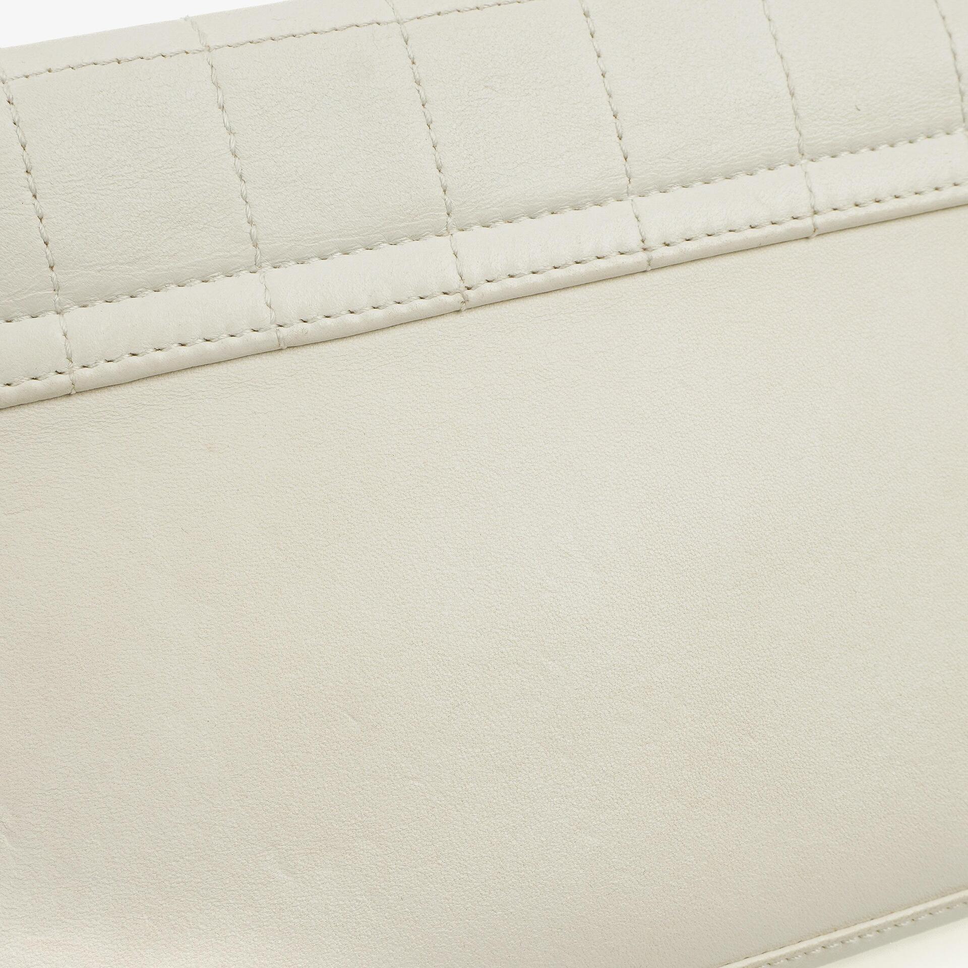 Chanel Mademoiselle Lock Accordion Chocolate Bar Klappentasche