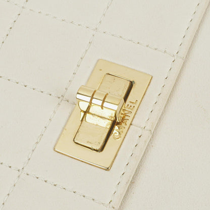 Chanel Mademoiselle Lock Accordion Chocolate Bar Klappentasche