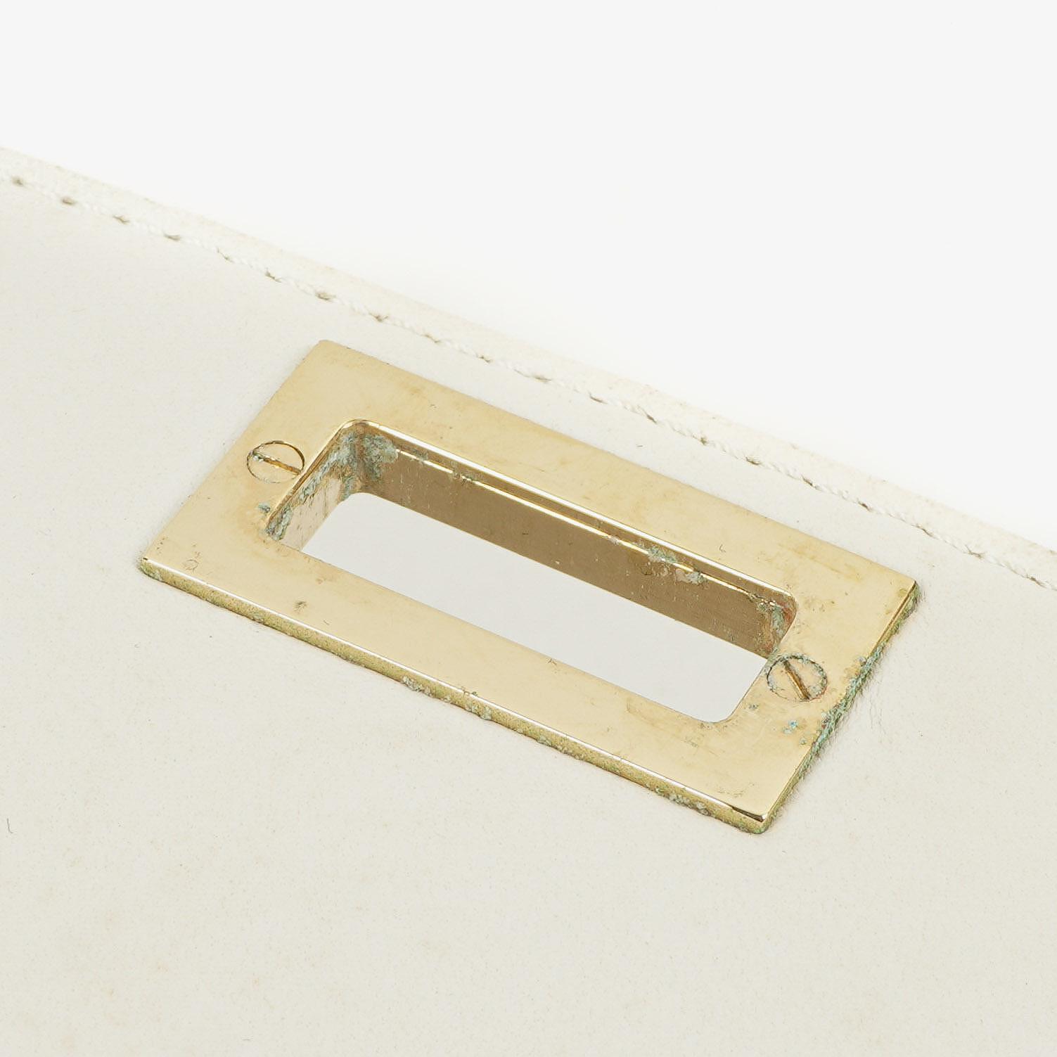 Chanel Mademoiselle Lock Accordion Chocolate Bar Klappentasche