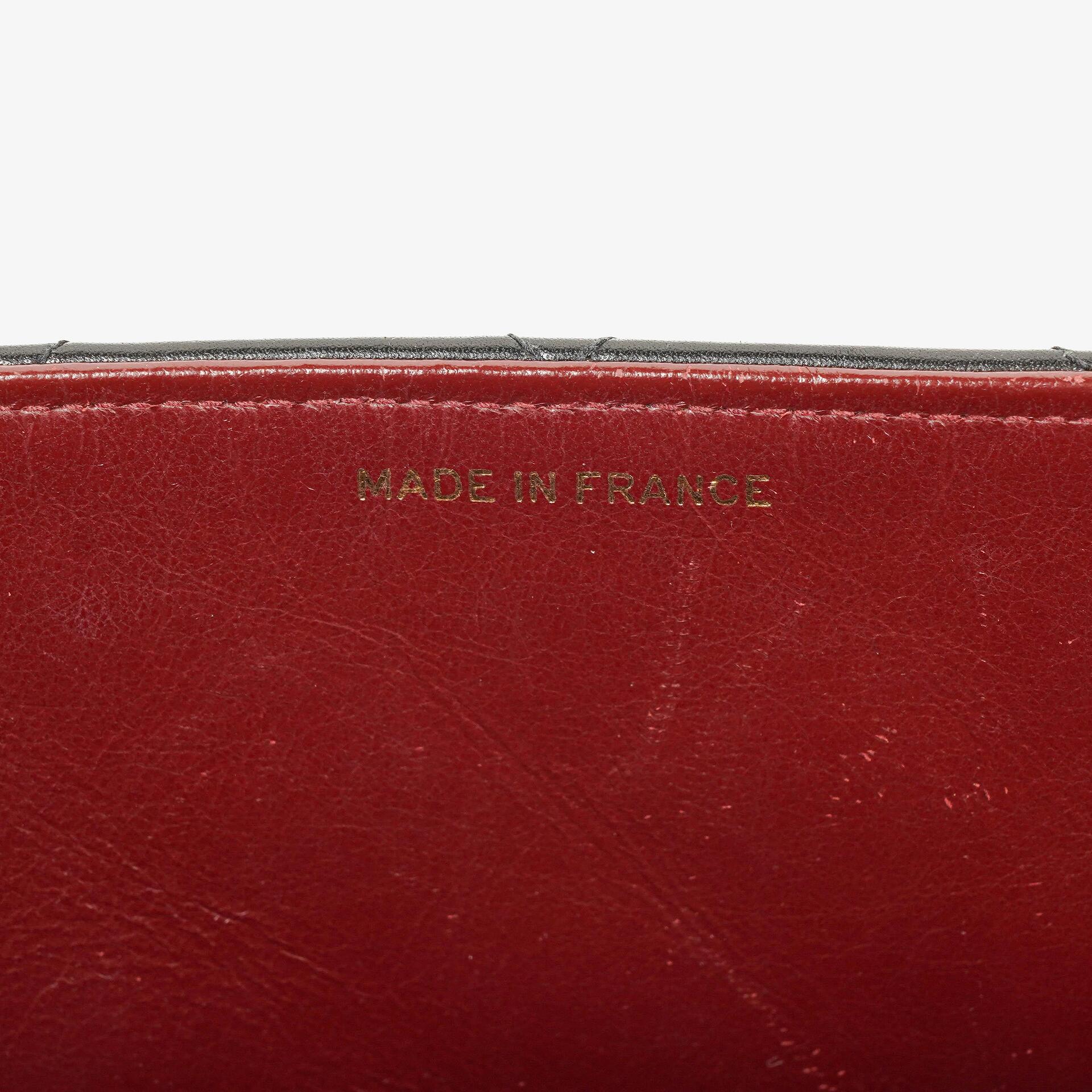 Chanel Maxi Jumbo CC Classic Single Flap Tasche in Schwarz aus gestepptem Lammleder mit 24K vergoldeten Beschlägen
