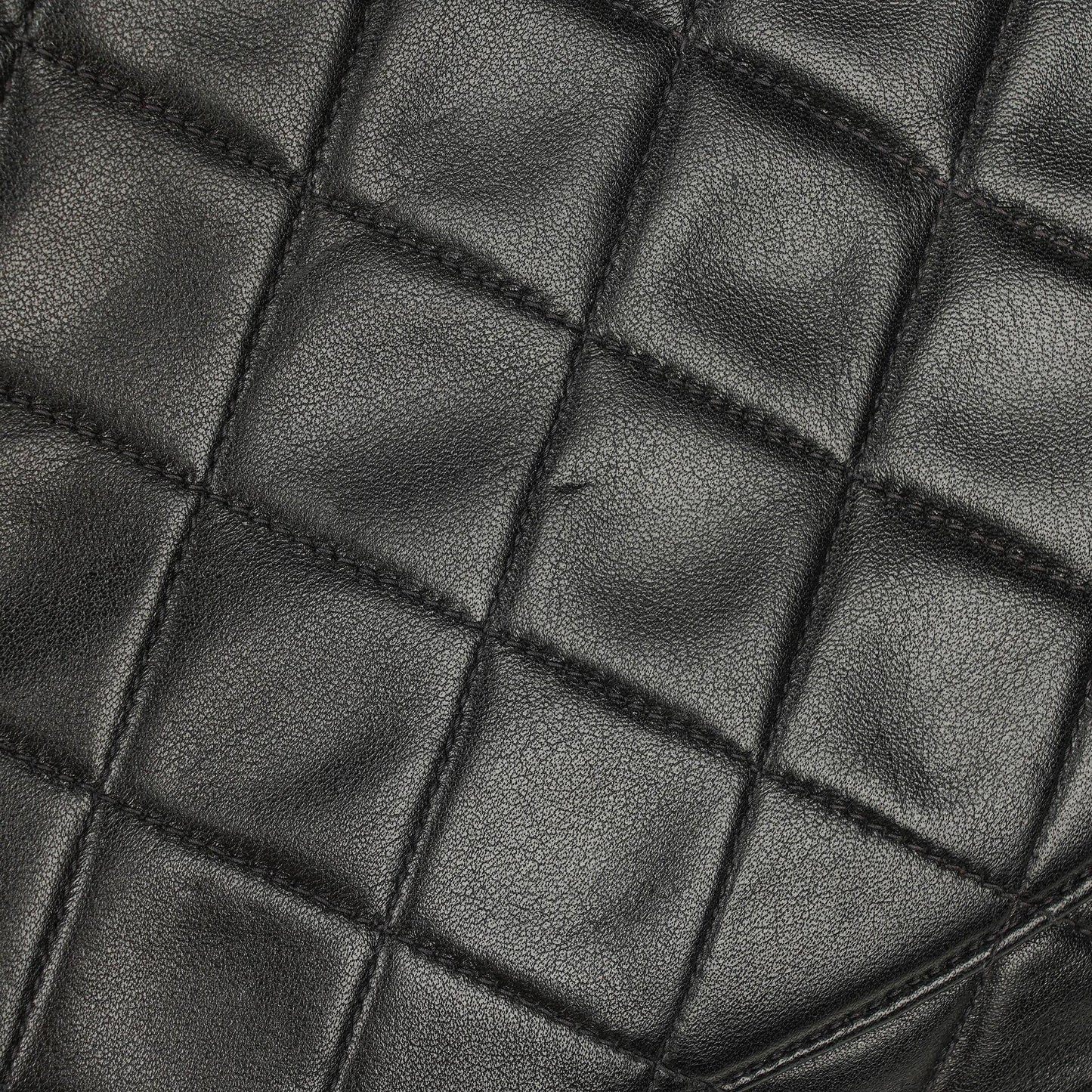 Chanel Maxi Jumbo CC Classic Single Flap Tasche in Schwarz aus gestepptem Lammleder mit 24K vergoldeten Beschlägen