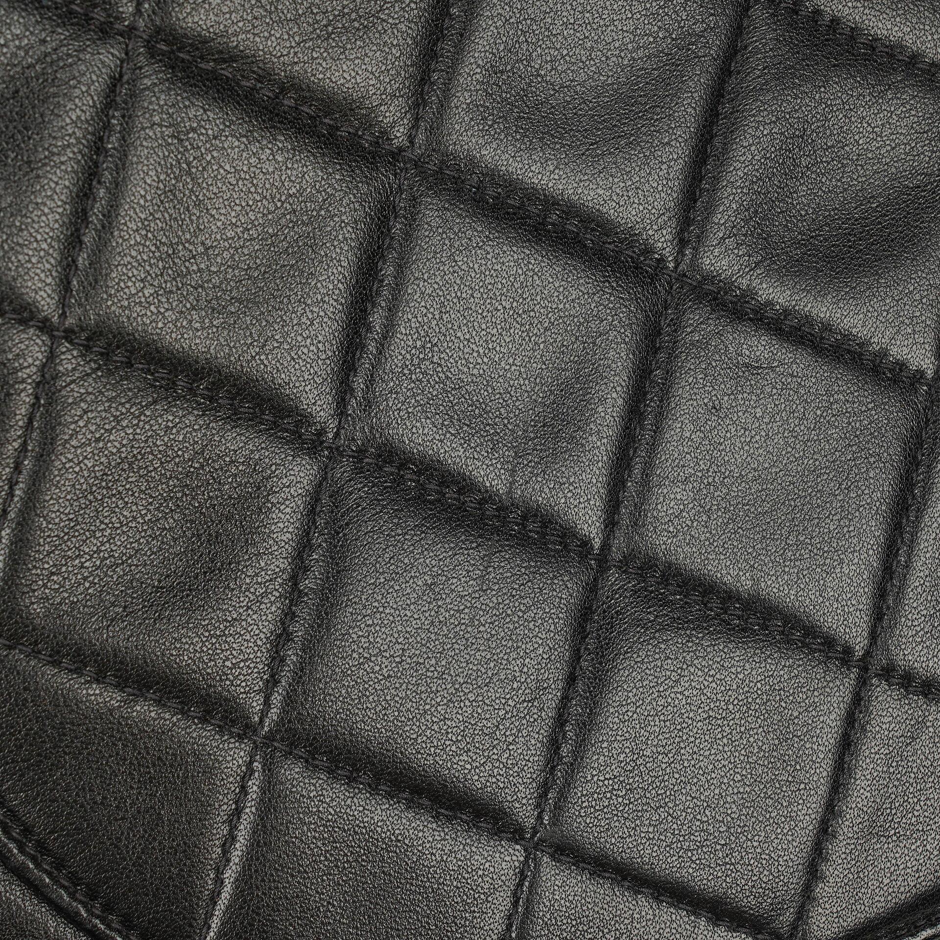 Chanel Maxi Jumbo CC Classic Single Flap Tasche in Schwarz aus gestepptem Lammleder mit 24K vergoldeten Beschlägen
