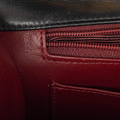 CHANEL Maxi Jumbo CC Classic Single Flap Tasche aus schwarzem gestepptem Lammleder mit 24K vergoldeten Beschlägen