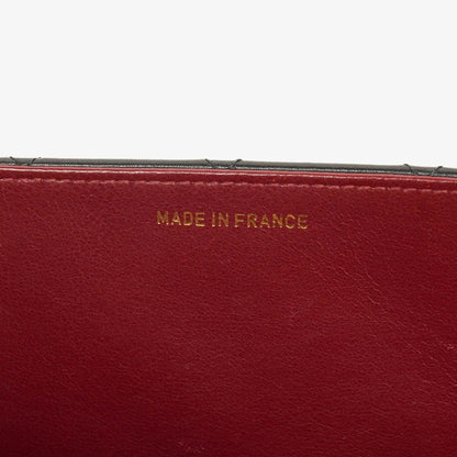 CHANEL Maxi Jumbo CC Classic Single Flap Tasche aus schwarzem gestepptem Lammleder mit 24K vergoldeten Beschlägen