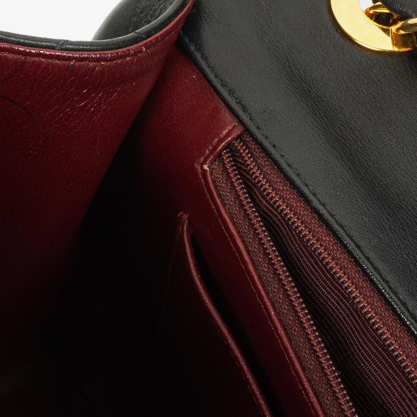 Chanel Maxi Jumbo Classic Single Flap Tasche Schwarz gestepptes Lammleder 24K vergoldete Hardware