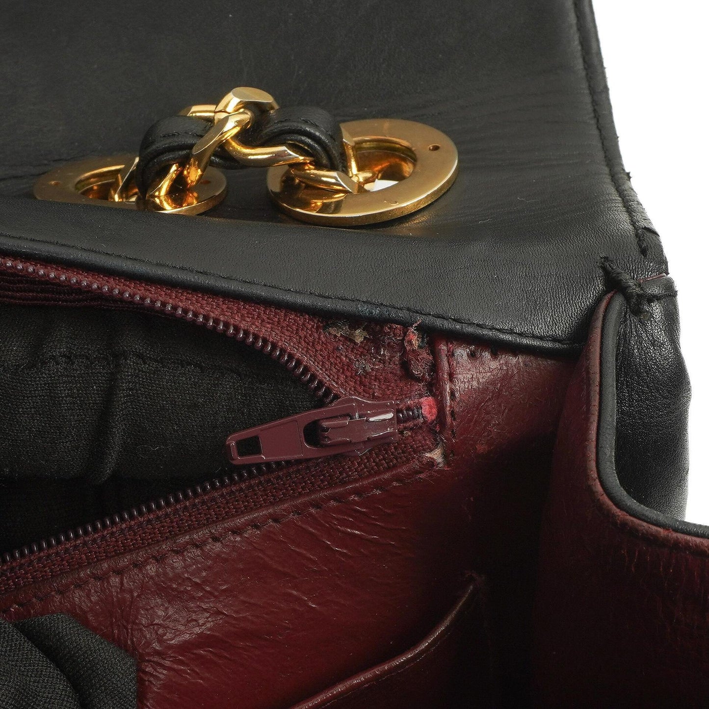 Chanel Classic Maxi Jumbo Single Flap Bag aus schwarzem gestepptem Lammleder mit 24K vergoldeten Beschlägen