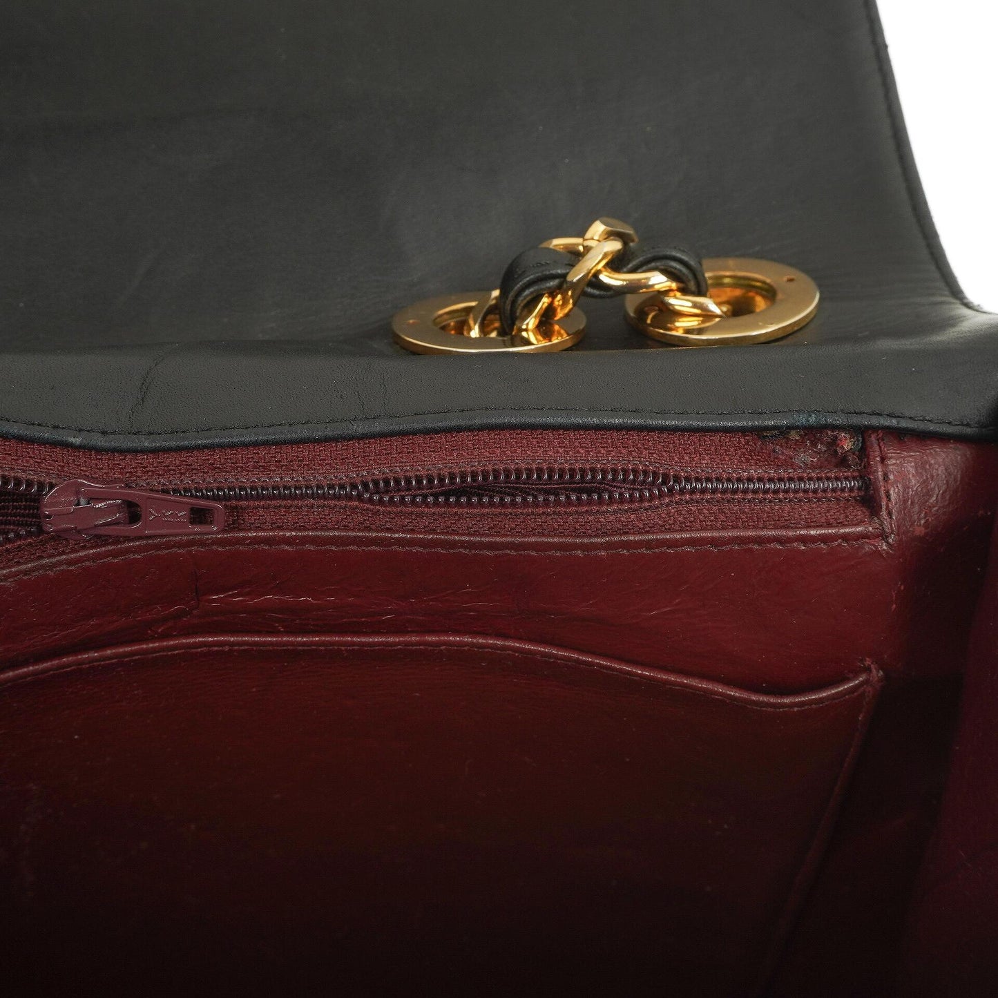 Chanel Classic Maxi Jumbo Single Flap Bag aus schwarzem gestepptem Lammleder mit 24K vergoldeten Beschlägen