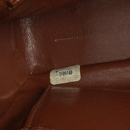 Chanel Medium Kamera Quaste Braune Vertikale Gequiltete Lammleder CC Klapptasche 24K Goldbeschläge, 1994-1996