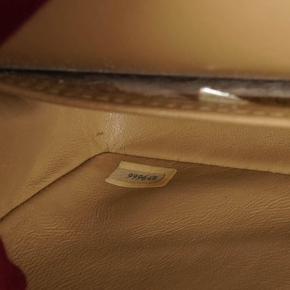 Chanel Mittlere klassische gesteppte Lammleder Doppelklappen-Tasche mit 24K goldplattierter Hardware