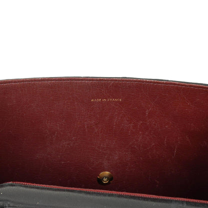 Chanel Medium Classic Einzelklappentasche Schwarz Gepolstertes Lammleder Mit 24K vergoldeter Hardware