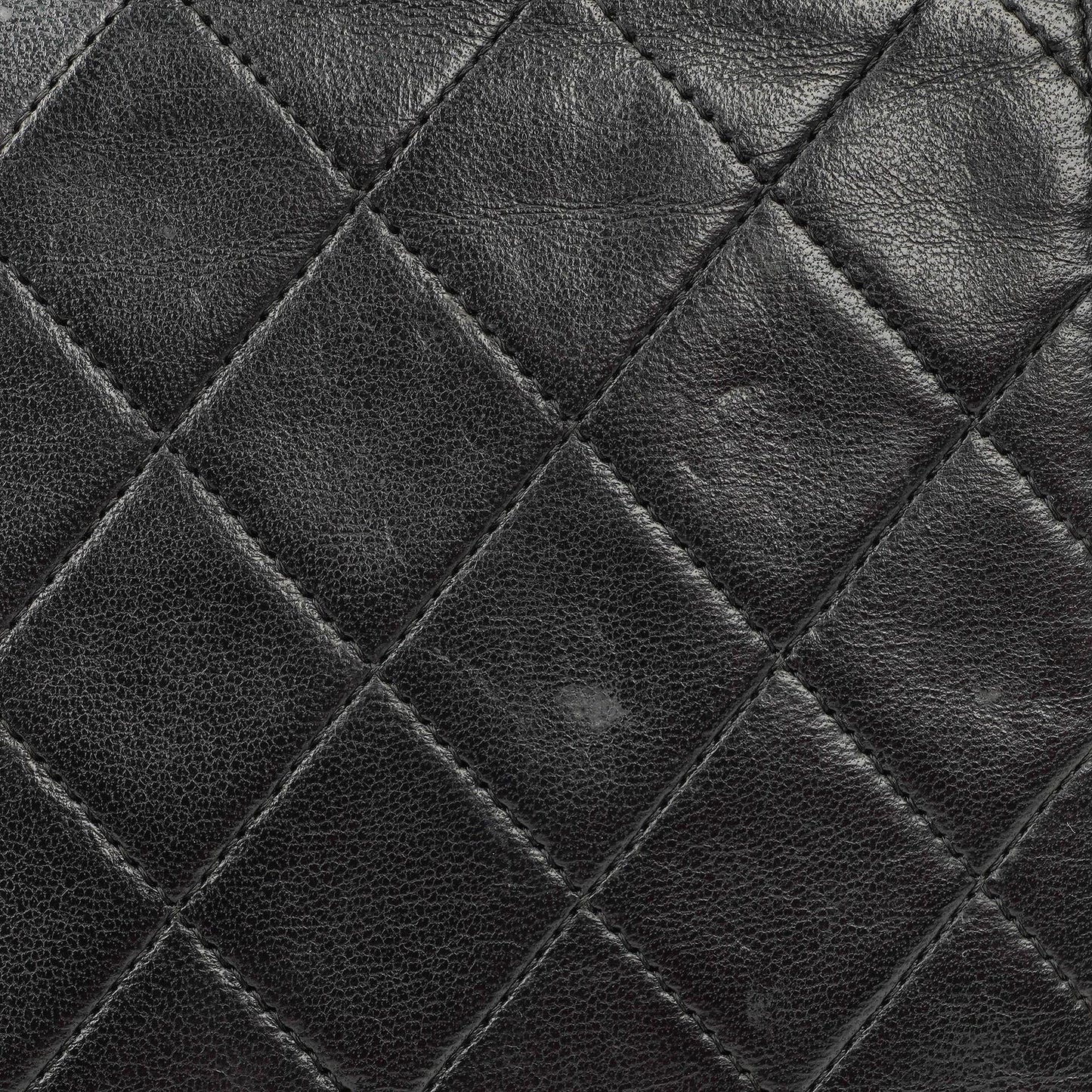 Chanel Medium Classic Single Flap Tasche aus schwarzem gestepptem Lammleder mit 24K vergoldeter Hardware