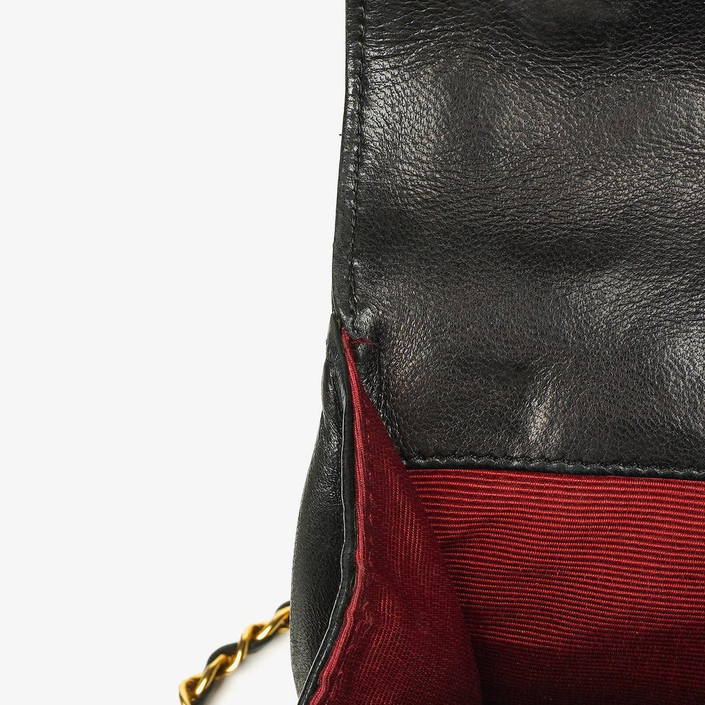 Chanel Medium Classic Single Flap Tasche aus schwarzem gestepptem Lammleder mit 24K vergoldeter Hardware