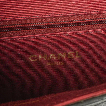 Chanel Medium Classic Single Flap Tasche aus schwarzem gestepptem Lammleder mit 24K vergoldeter Hardware