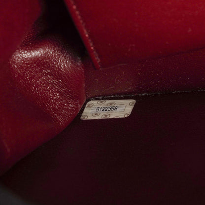 Chanel Medium Classic Einzelklappentasche Schwarz Gepolstertes Lammleder Mit 24K vergoldeter Hardware