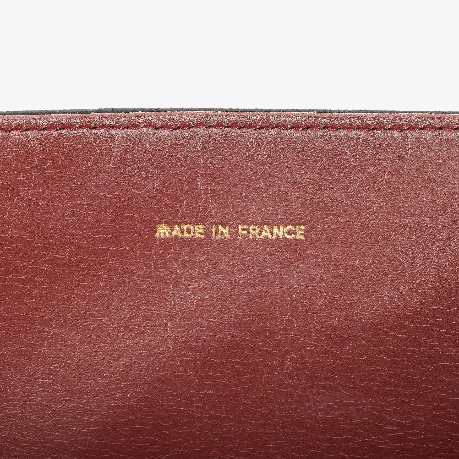 Chanel Medium Classic Single Flap Tasche aus schwarzem gestepptem Lammleder mit 24K vergoldeten Beschlägen