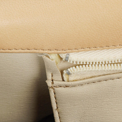 Chanel Medium Classic Single Flap Tasche aus beigem gestepptem Lammleder mit 24K vergoldeten Beschlägen