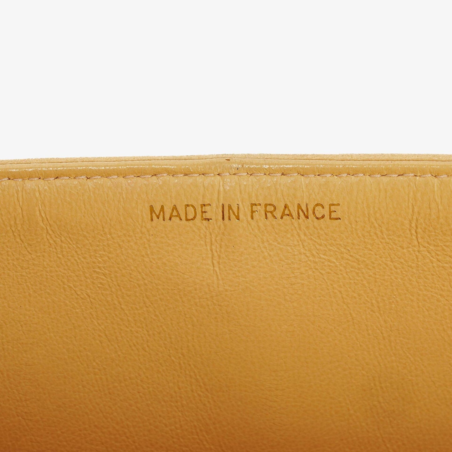 Chanel Medium Classic Vintage Doppelklappentasche aus gestepptem Lammleder in Neutralbeige mit 24K vergoldeten Beschlägen