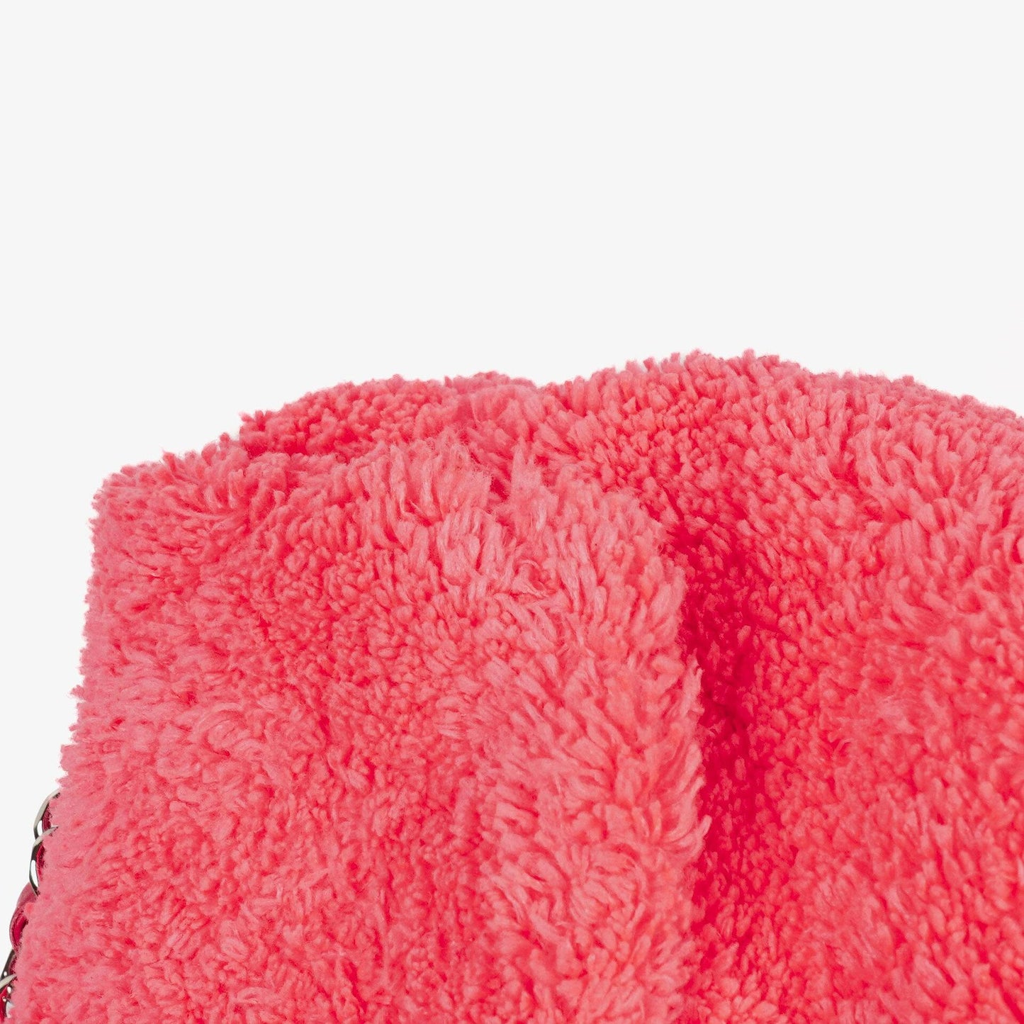 Chanel Mittlere Coco Beach Klappentasche aus gestepptem Terry-Stoff