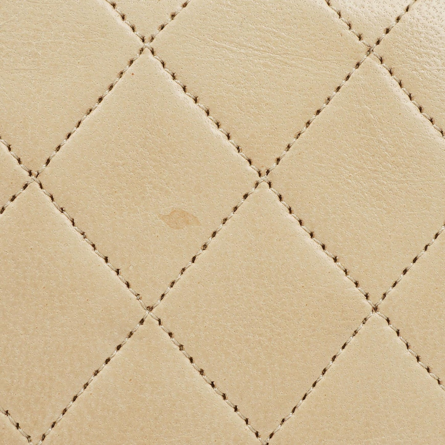 Chanel Mini Classic Beige Gequiltetes Lammleder Geldbörse mit Vollklappe und Kette WOC mit 24K vergoldeter Hardware